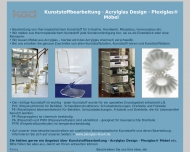 Kunststoffbearbeitung - Acrylglas Design - Plexiglas Bearbeitung - M?bel aus Plexiglas