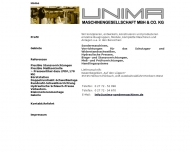 Bild UNIMA-Maschinengesellschaft mbH & Co. KG