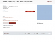 Bild Frank Weber Bauunternehmung GmbH & Co. KG