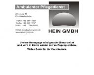 Bild Ambulanter Pflegedienst Hein GmbH