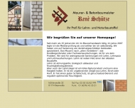 Bild Ren� Sch�tze Maurer- und Betonbau