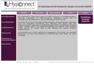 Website Hypoconnect - Die Immobilienmakler