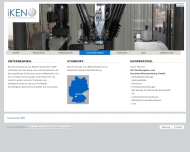 Website iKEN Innovative Kunststoff Entwicklung