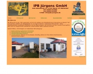 page IPB-J?rgens Tiefbau Grabenloser Rohrvortieb Durch?rterungen