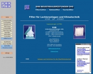 Website RHB Industrieausrüstungen