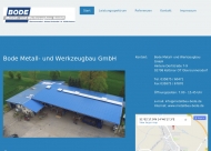 Bild Bode Metall- und Werkzeugbau GmbH
