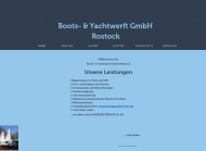 Bild Boots- & Yachtwerft GmbH Rostock