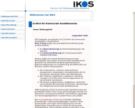 Willkommen bei der IKOS-Consult GmbH