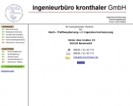 Bild Ingenieurbro Kronthaler GmbH