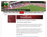 Website VfR Wormatia 08 Worms