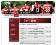 Website VfR Wormatia 08 Worms