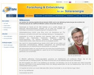 Bild Institut fr Solarenergieforschung GmbH