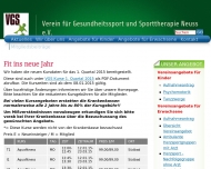 Bild Verein fr Gesundheitssport und Sporttherapie Neuss e.V.