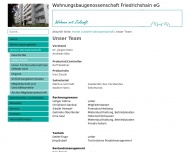 Bild Wohnungsbaugenossenschaft Friedrichshain e.G.