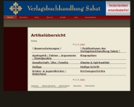 Bild Verlagsbuchhandlung Sabat UG (haftungsbeschrnkt)