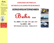 Bild Verkehrsunternehmen Behr GmbH