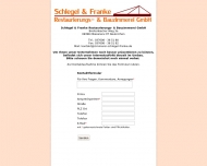 Bild Schlegel & Franke Restaurierungs- und Bauzimmerei GmbH