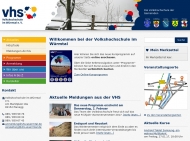 Bild Volkshochschule im Wrmtal e.V.