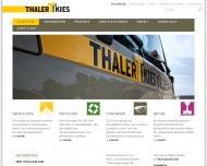 Bild Thaler & Co. Andreas Kies- und Sandwerk