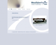 Website Westfalen Papier
