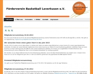Bild Frderverein Basketball Leverkusen e.V.