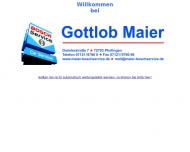 Bild Gottlob Maier GmbH