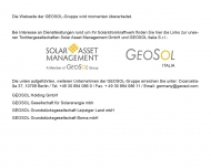 Bild GEOSOL Gesellschaft fr Solarenergie mbH