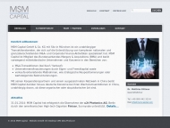 Bild MSM Capital GmbH & Co. KG