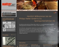 Bild Philipp Halter GmbH & Co. Sprengunternehmen Kommanditgesellschaft