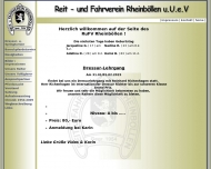 Bild Reit-und Fahrverein Rheinbllen u.U. e.V