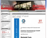 Website Autohaus Gerstenberger