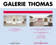 Website Galerie und Edition Raimund Thomas