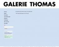 Website Galerie und Edition Raimund Thomas