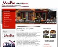 MooBie Holzbau mehr -Startseite