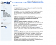 Website upmax immobilien management