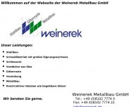 Bild Weinerek Metallbau GmbH