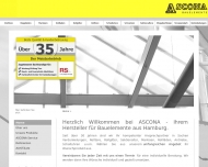 Bild ASCONA Bauelemente - Inh. ASCONA Tore Sonnenschutz Hamburg GmbH