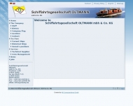 Website Schiffahrtsgesellschaft Oltmann