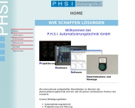 Bild P.H.S.I. Automatisierungstechnik GmbH