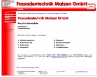 Bild Fassadentechnik Matzen GmbH
