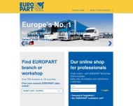 Website EUROPART Holding