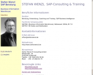 Bild Stefan Wenzl IT-Consulting GmbH