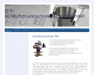 Bild O-T-W Hochdrucktechnik-Handels GmbH