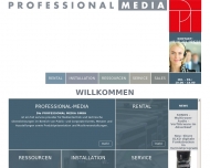 Bild PROFESSIONAL MEDIA Veranstaltungstechnik-Vermietungs GmbH