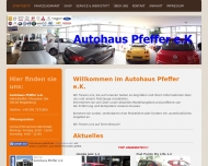 Bild Autohaus Pfeffer e. K.
