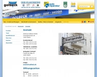 Website Autohaus Golbeck