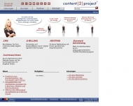 Bild content2project - Lsungen fr E-Business, Medien und Kommunikation