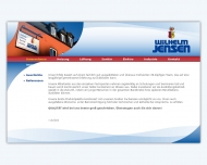 Website Beteiligungsgesellschaft Wilhelm Jensen
