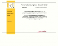 Bild Personalberatung Bau Search GmbH
