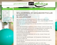 Bild pro motion fitness GmbH Studio Kladow